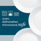 Corelle® Winter Frost White 18-piece Dinnerware Set, Service for 6