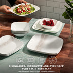 Corelle® Square Wandering Grove 9" Salad Plate